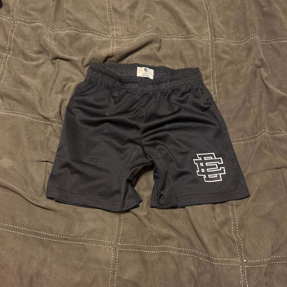 Eric Emanuel Ee Basic Short Black/White Mesh Shor… - image 1